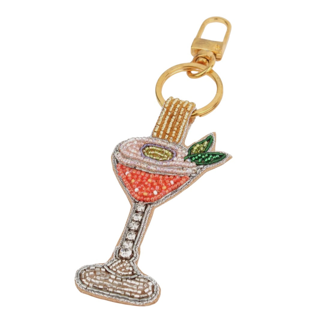 MY DORIS | Passion Fruit Martini Cocktail Keyring