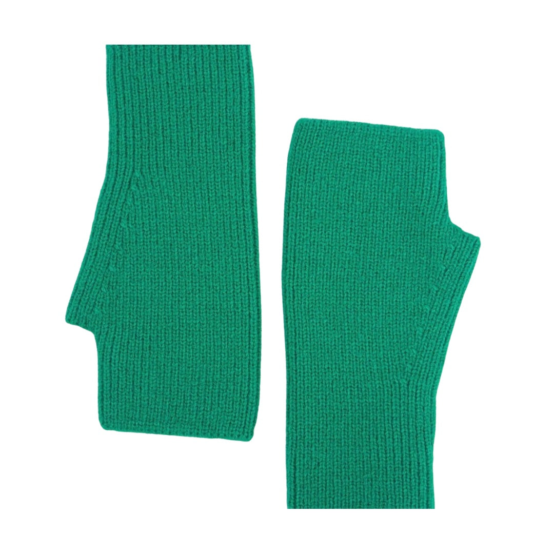 SARTA | Dylan Bright Green Ribbed Wrist Warmers / Gloves