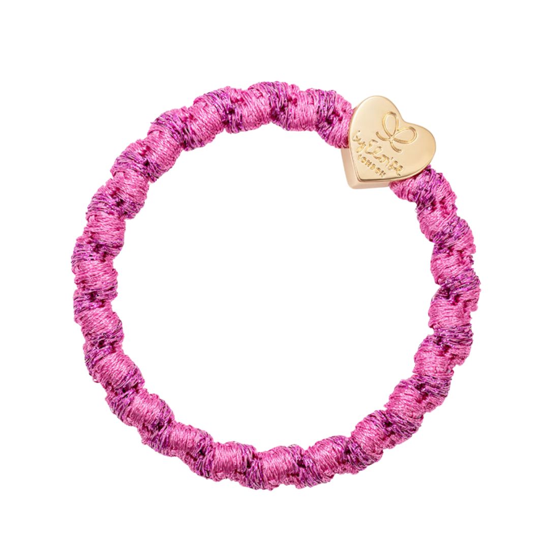 Bubble Gum Pink Woven Hair Band