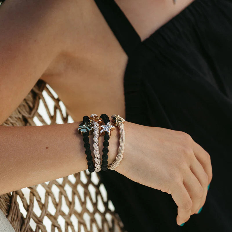 gold heart and gold metallic hair band