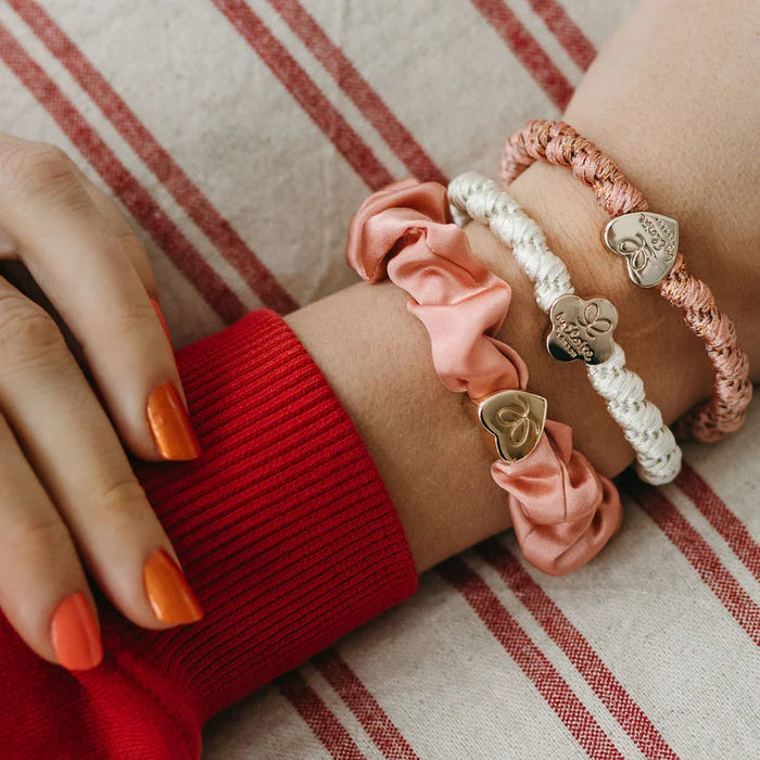 BY ELOISE London | Rose Woven Hair Band with Gold Heart