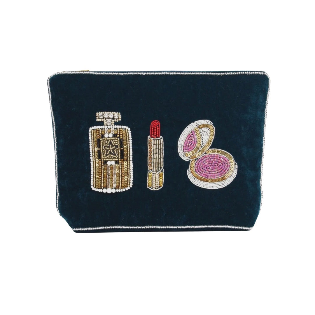 My Doris | Compact, Lipstick, Perfume Pouch / Make-up Bag - Medium