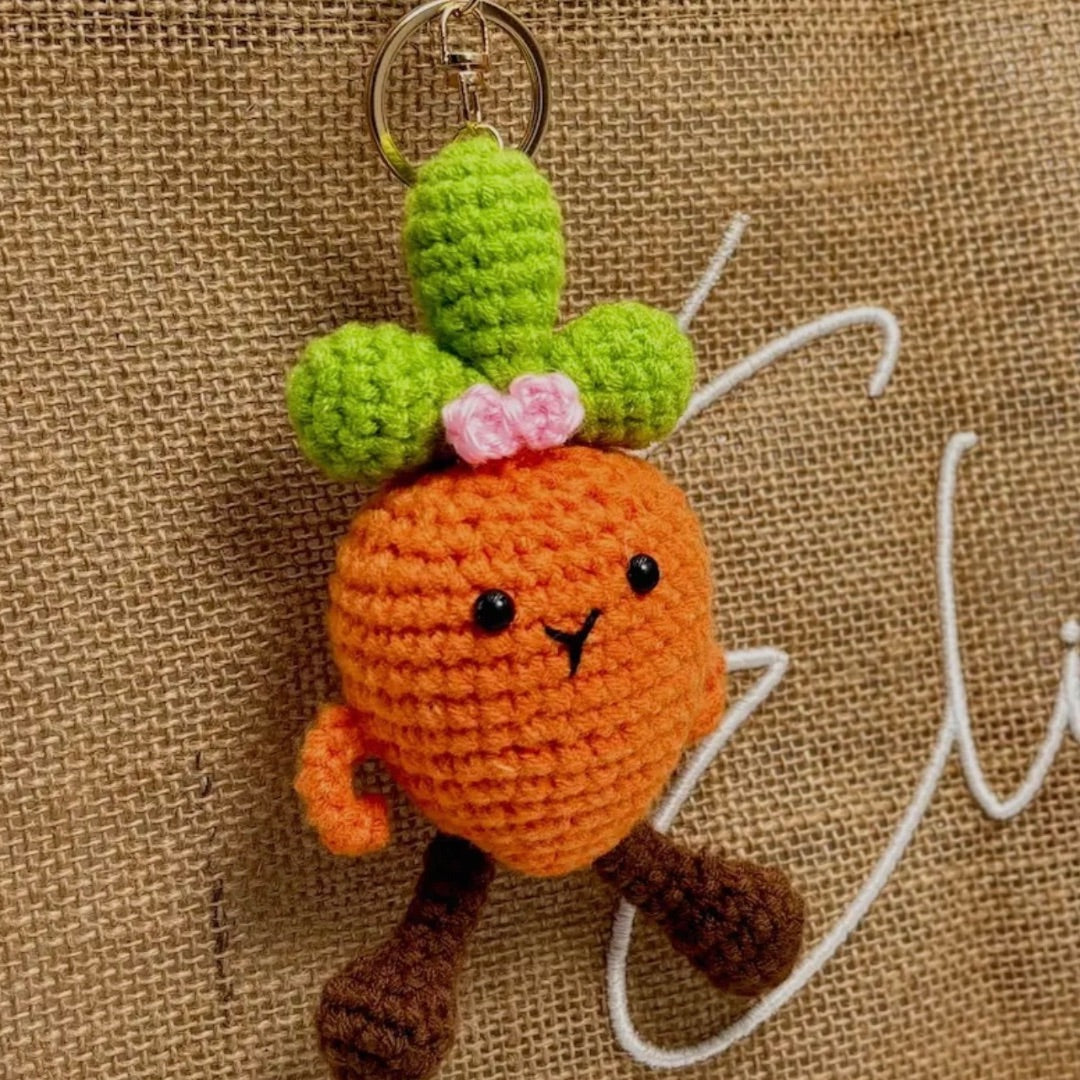 Grigri Carrot Bag Accessories and Keychain