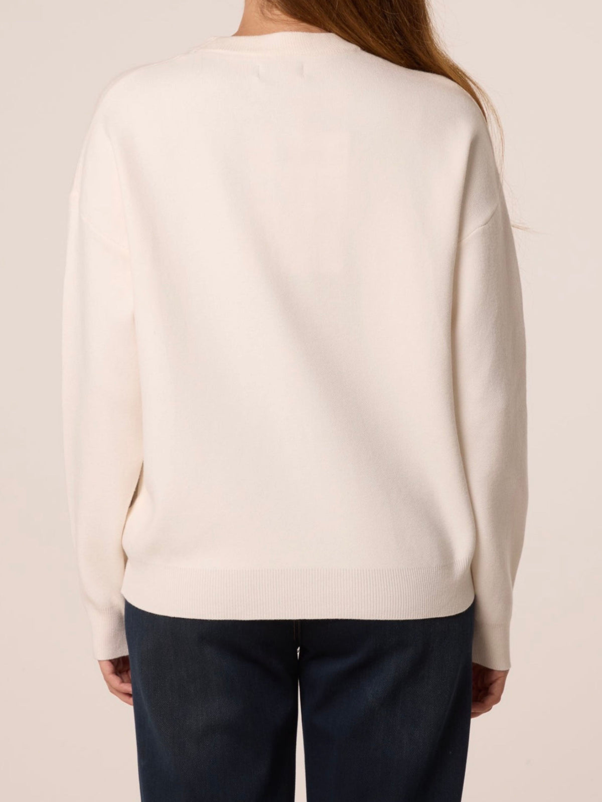 Ivory New York Slogan Jumper