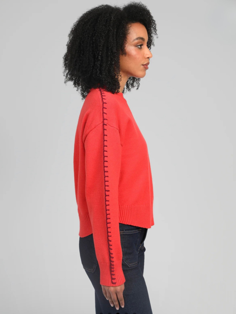 Nausiko Bright Coral Jumper