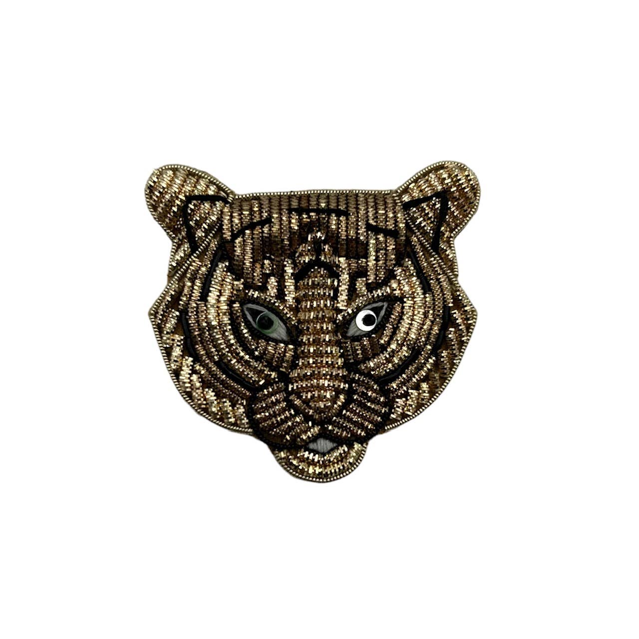 SIXTON | Charcoal Leopard & Berlin Duo Sock Box with Tiger Brooch