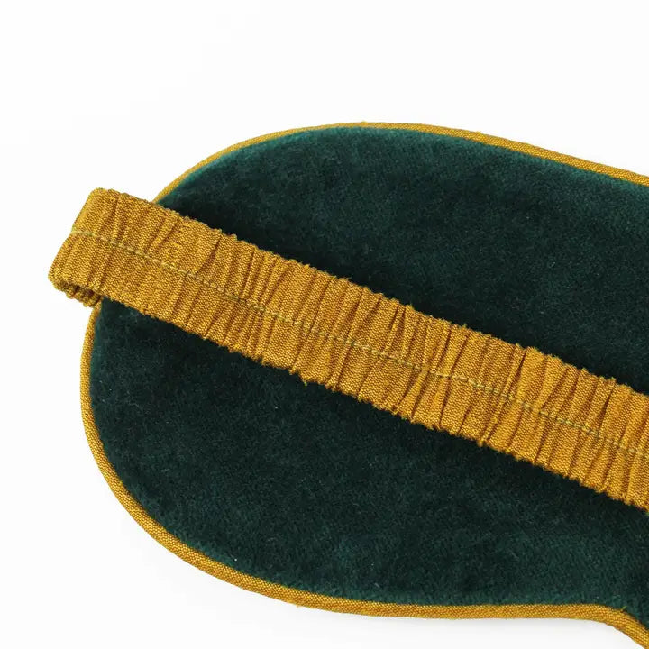 SIXTON | Green Velvet Dreamy Sleep Eye Mask