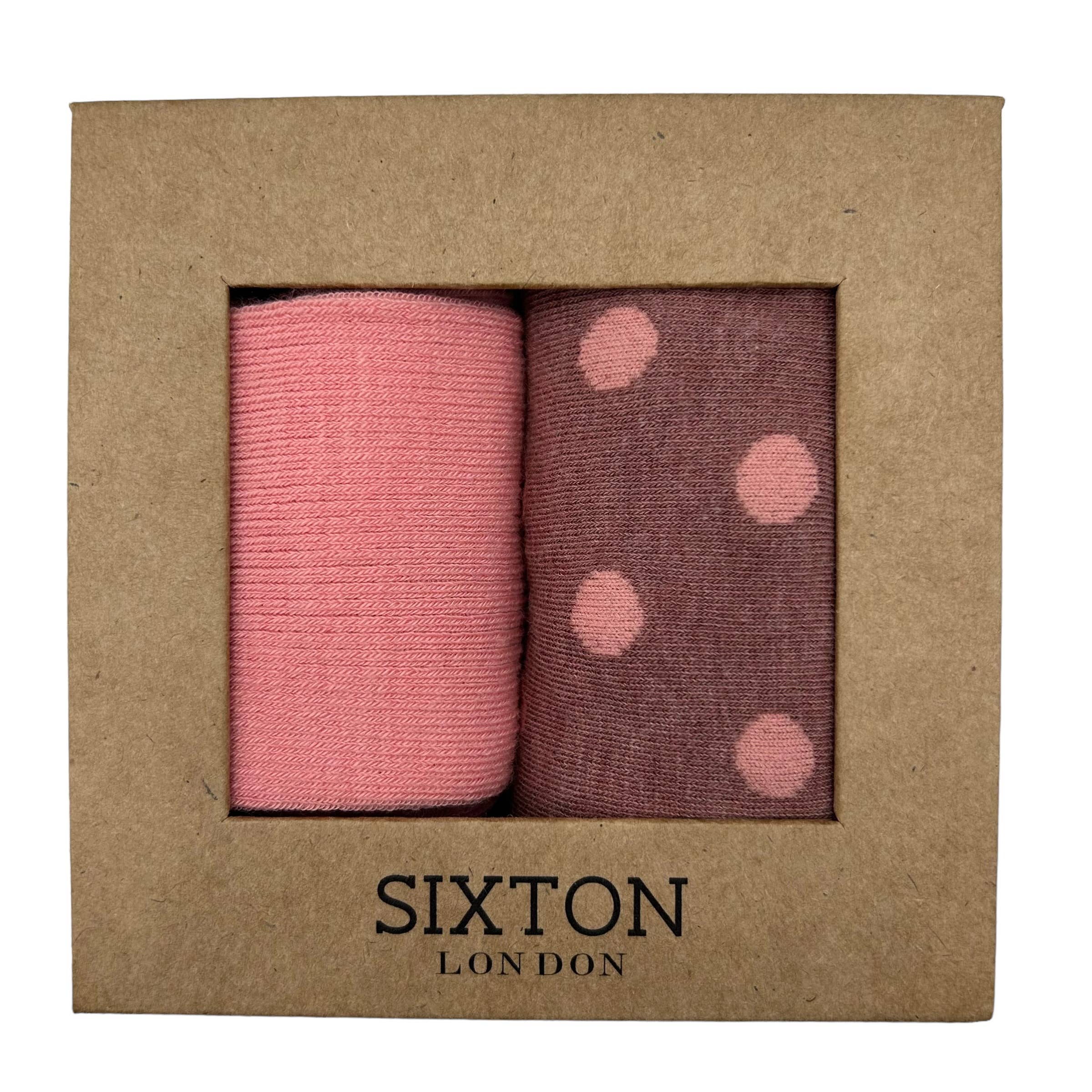 Porto Pink and Barcelona Duo Sock Box