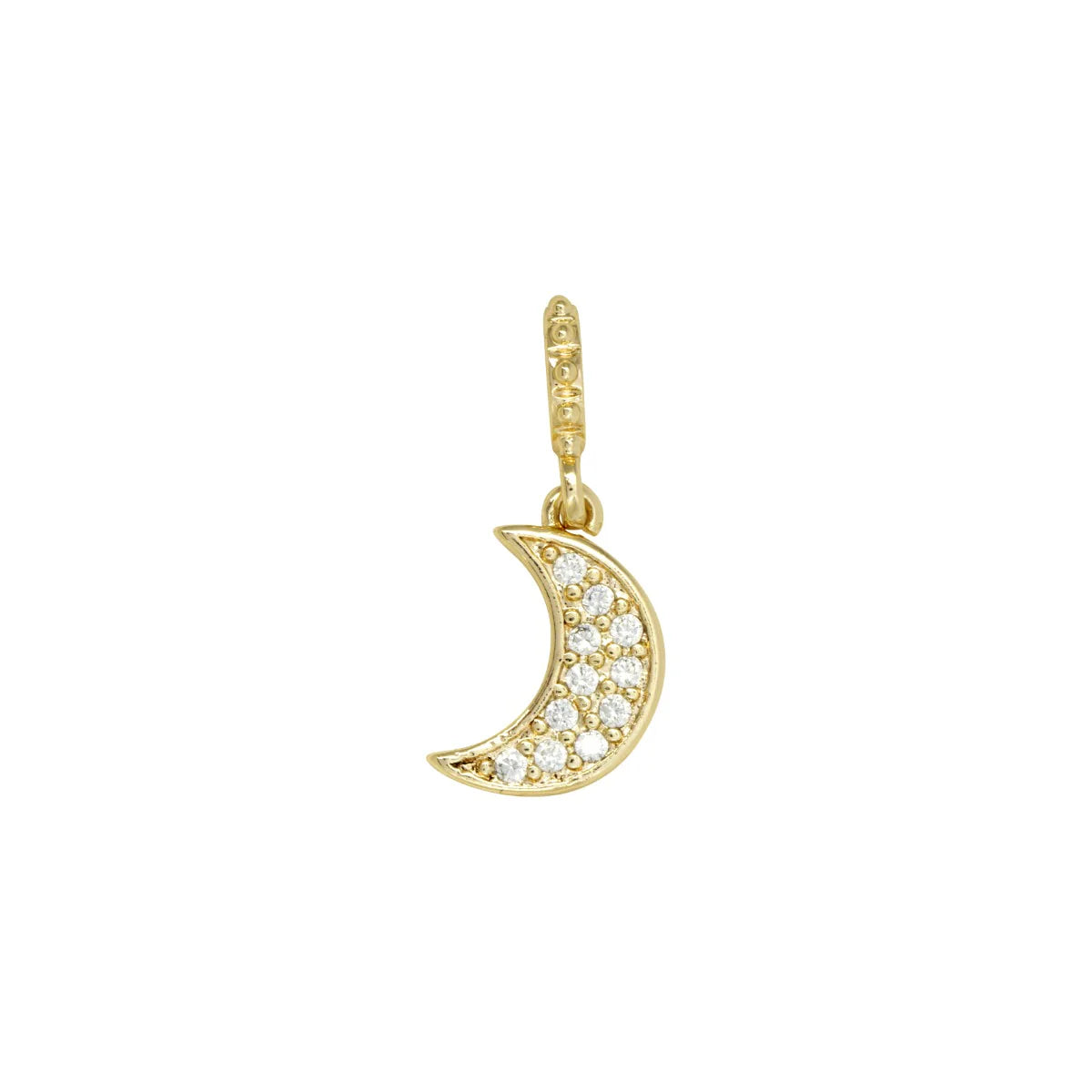 Luna Gold Charm
