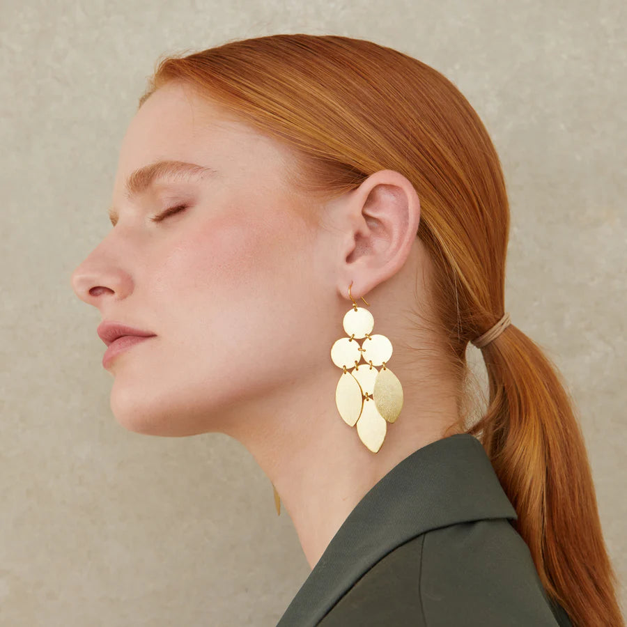 ASHIANA London | Mini Cheyenne Gold Earrings