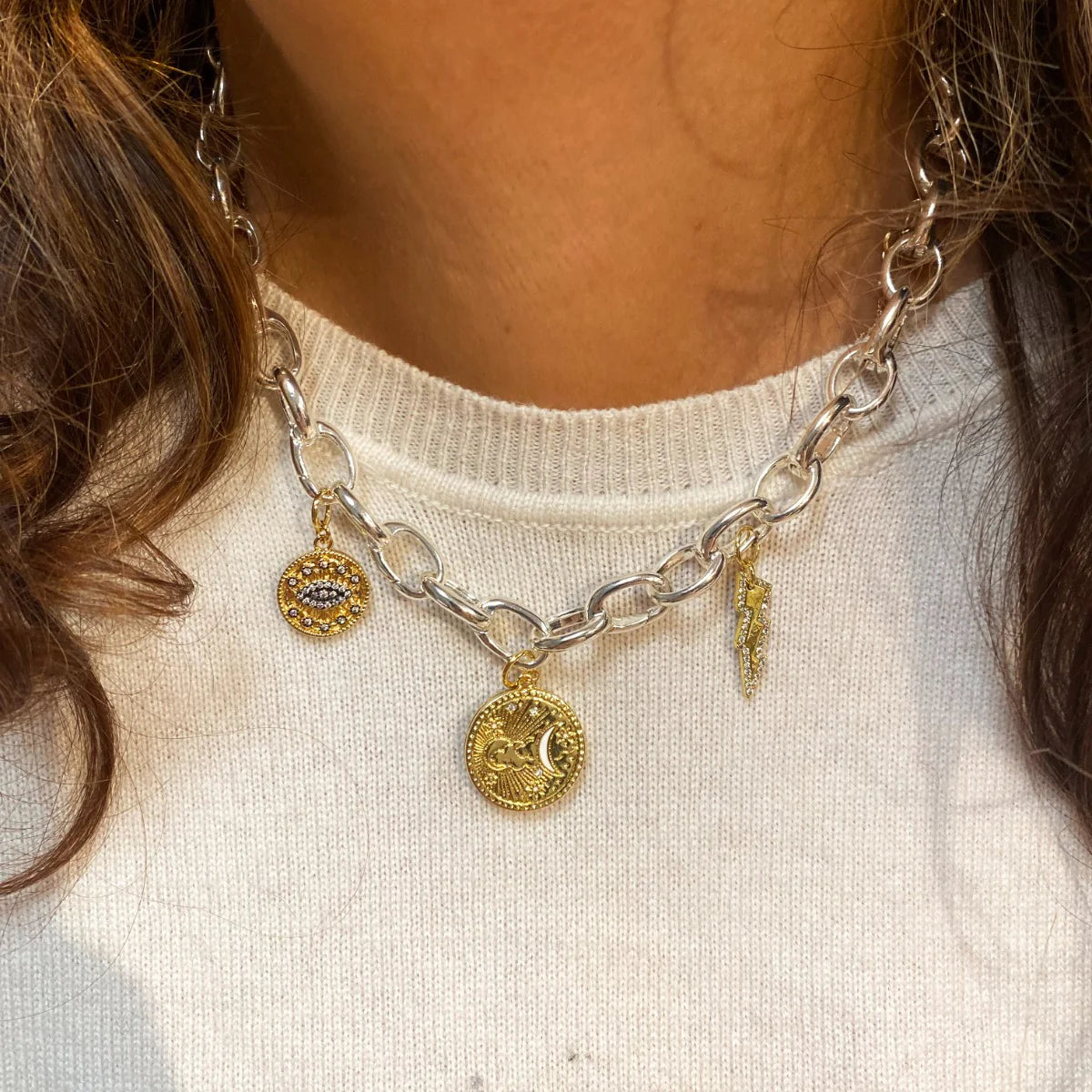 ASHIANA London | Thunder Gold Charm