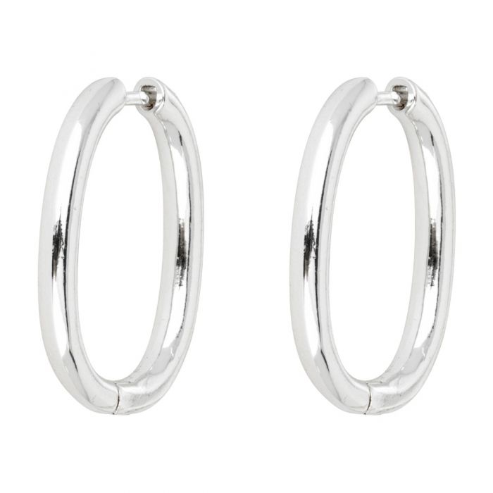 ASHIANA London | Gaby Silver Hoop Earrings