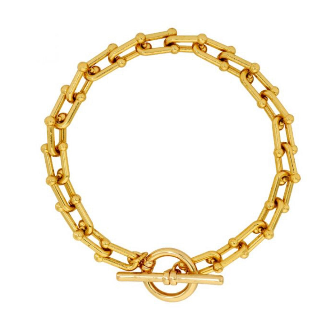 ASHIANA London | London T-bar Gold Bracelet