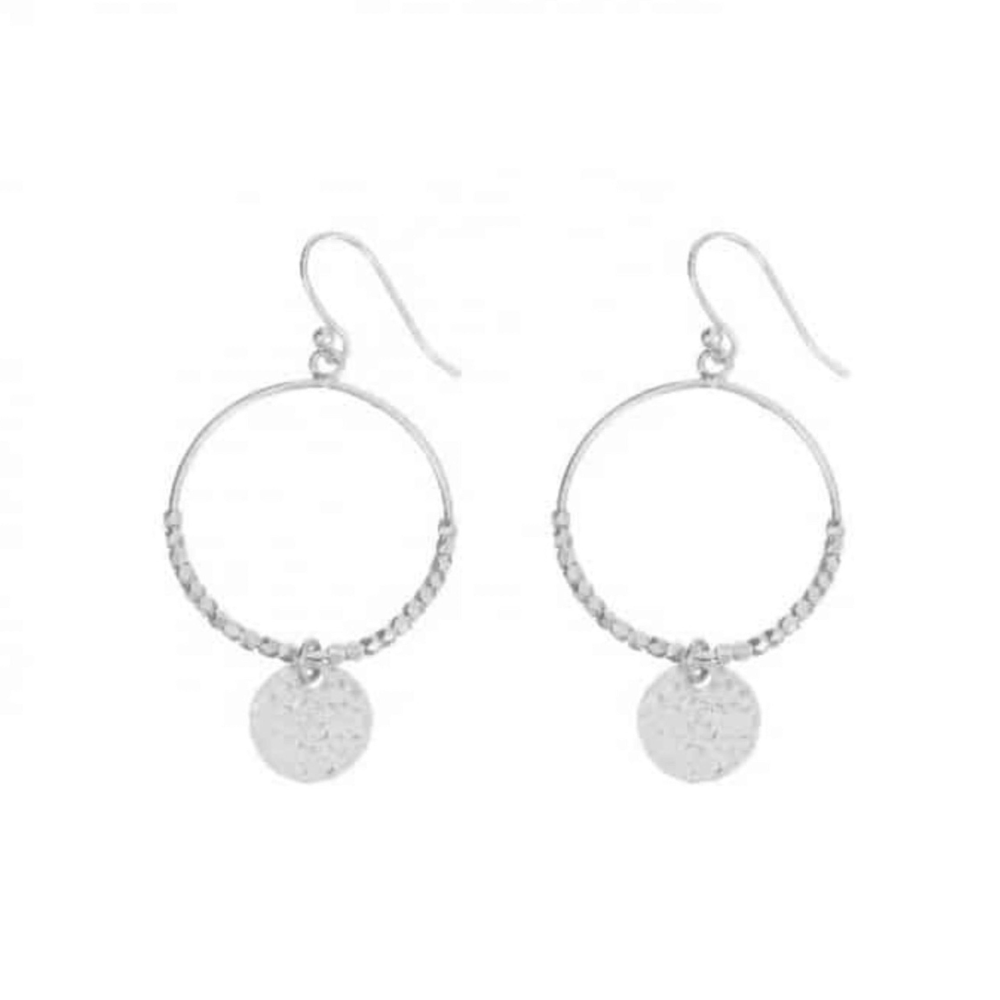 Ashiana Silver Mini Hoop Earrings