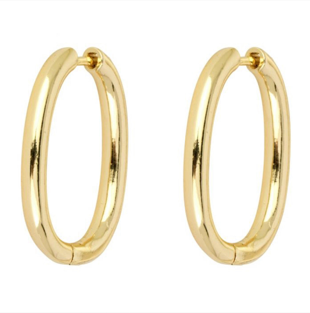 ASHIANA London | Gaby Gold Hoop Earrings