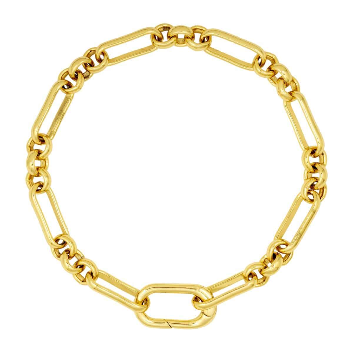 Piaf gold chain bracelet