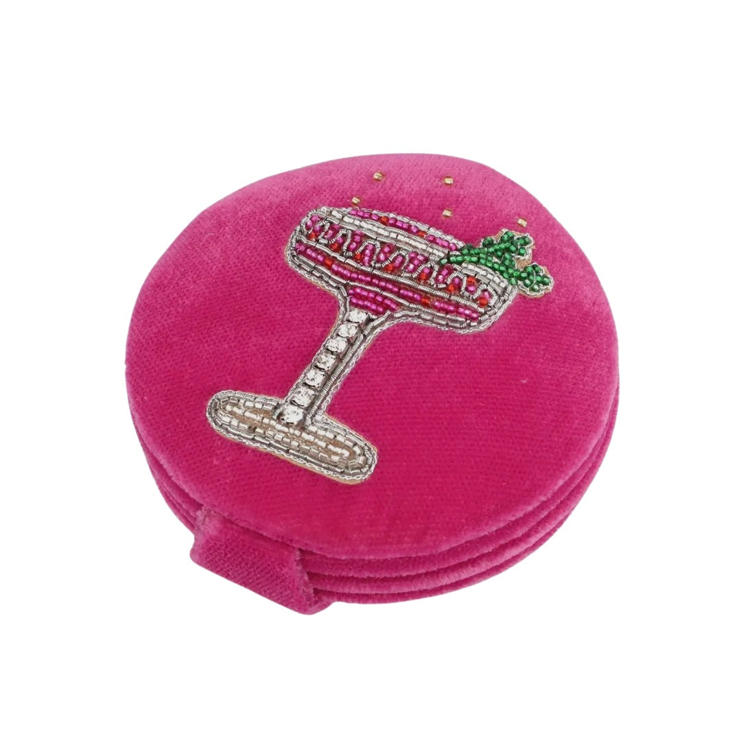 MY DORIS | Berry Fizz Cocktail Compact Mirror