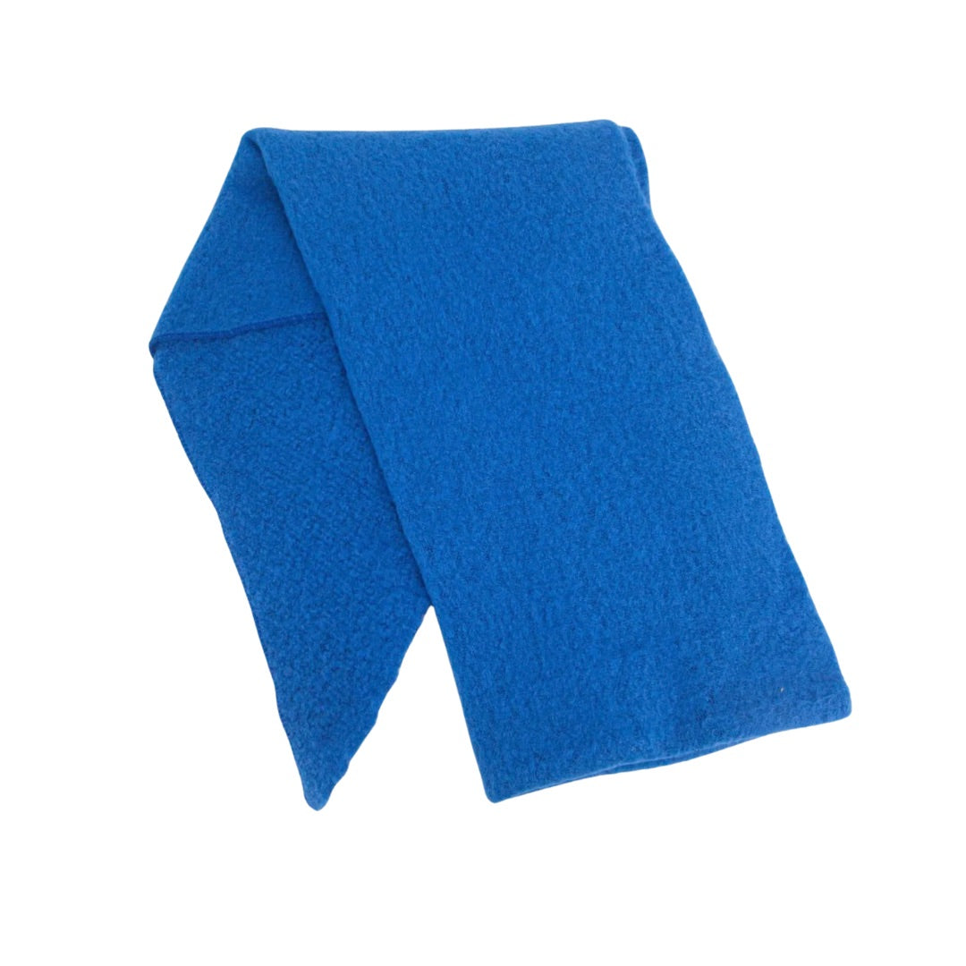 SARTA | Evie Heavyweight Asymmetric Scarf / Blue
