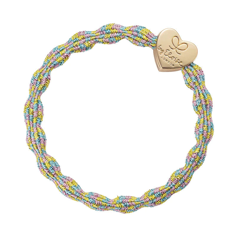 metallic candy and gold heart hair band by eloise