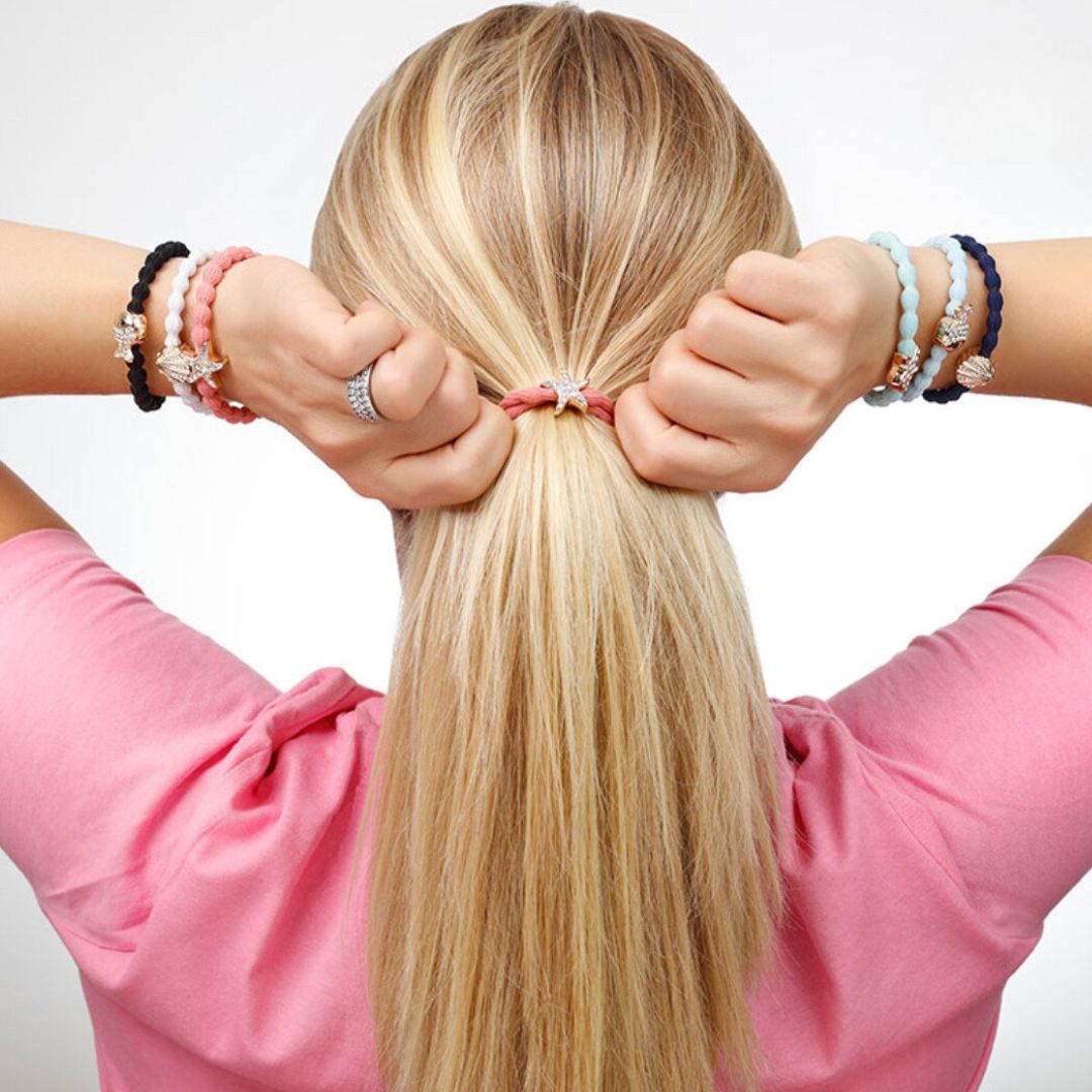 BY ELOISE London | Silver Woven Hair Band with Silver Star