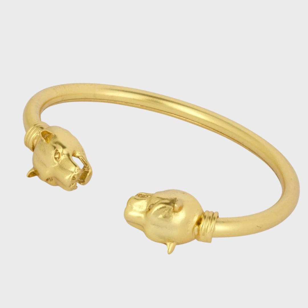 Panther Gold Bangle