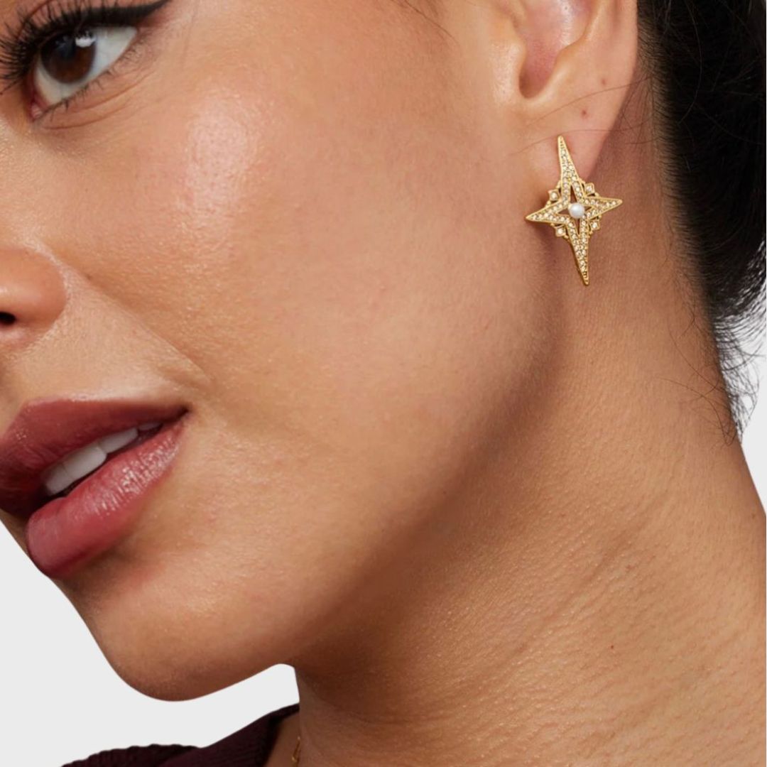 Starry Ovation Stud Earrings 