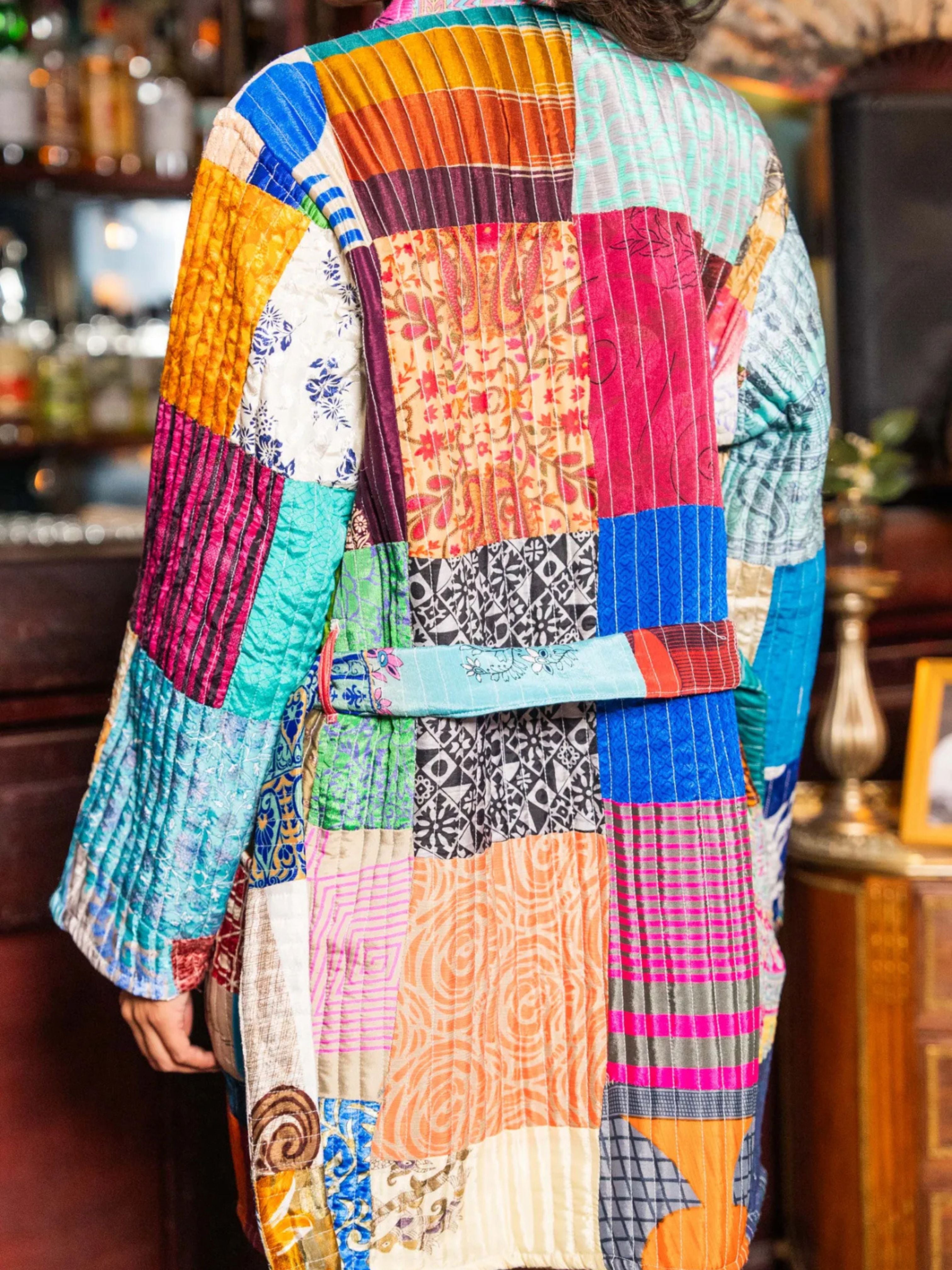 Patchwork Jacket Indian Outerwear