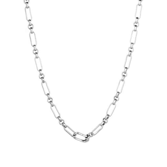 Piaf Chain Necklace / Silver