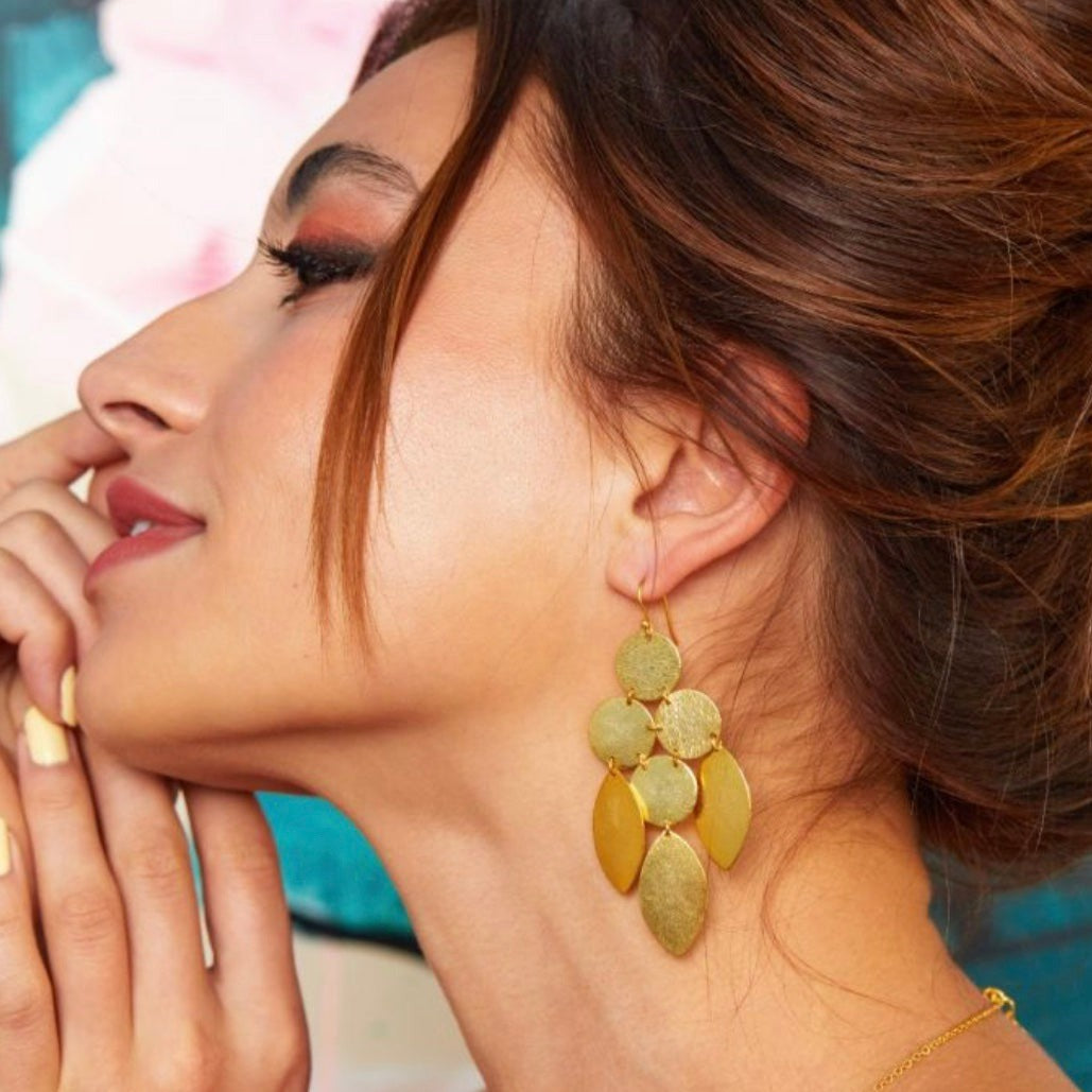 Mini Cheyenne Gold Earrings